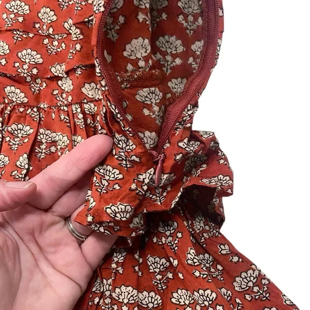 Anna Cate Honey on Miami Isabella Dress Red/Geko Women’s Size Small - Picture 10 of 12